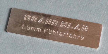 DoSlot Grand Slam Fühlerlehre